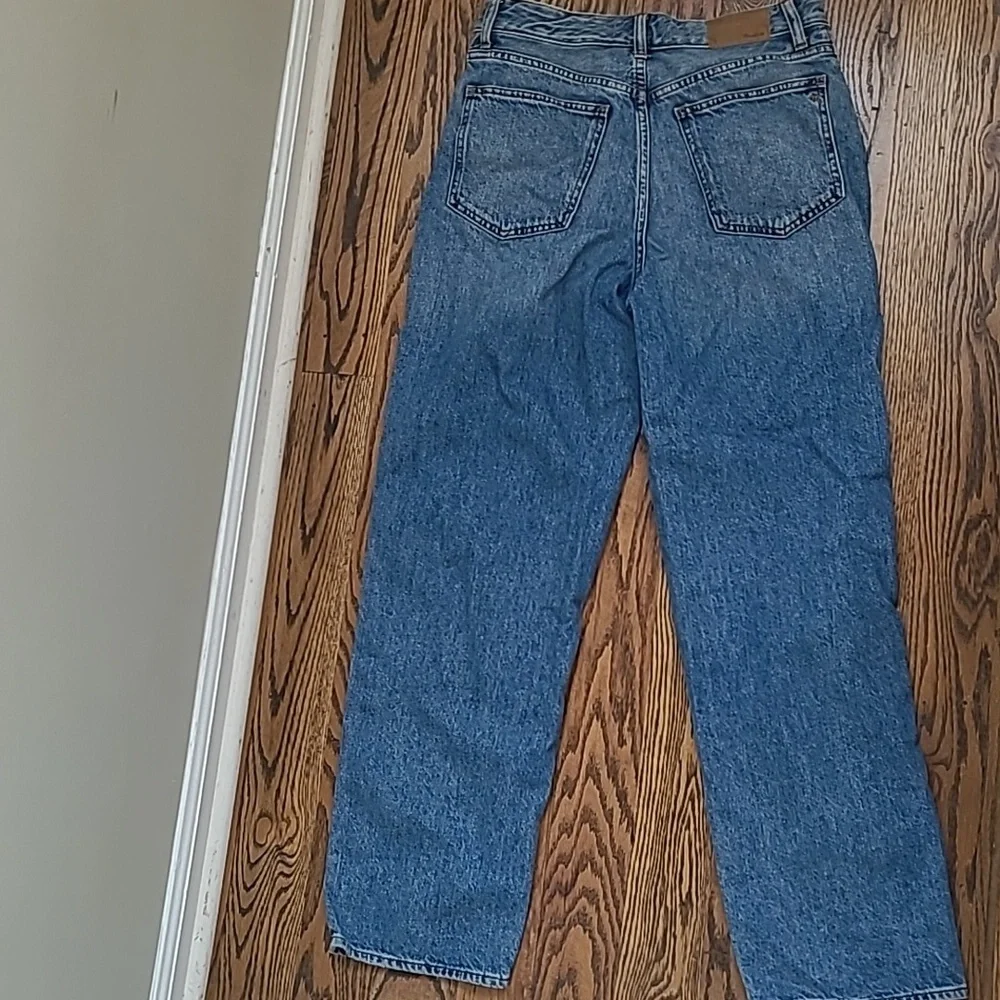 Madewell Curvy Baggy Straight Classic Jeans Size 27 - Picture 4 of 5